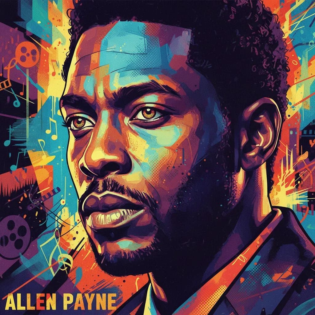 Artistic portrait of Allen Payne