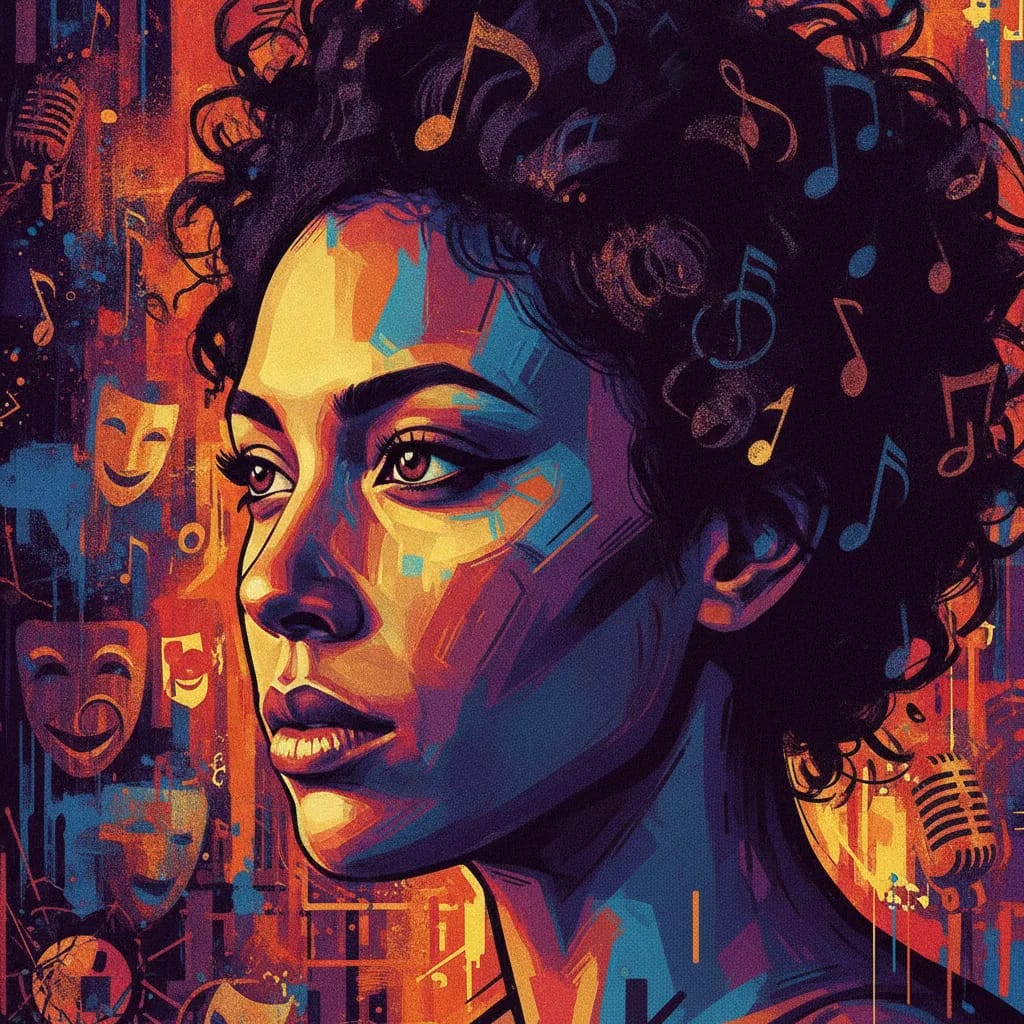 Artistic portrait of Cecillia Stark