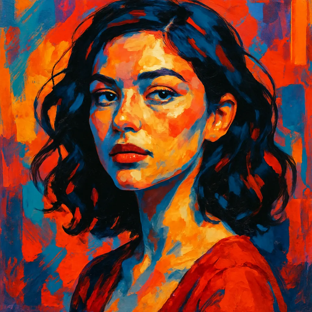 Artistic portrait of Lily Atkinson