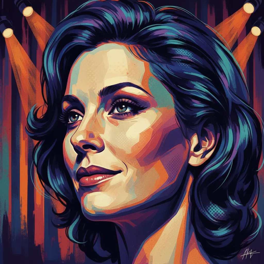 Artistic portrait of Bebe Neuwirth
