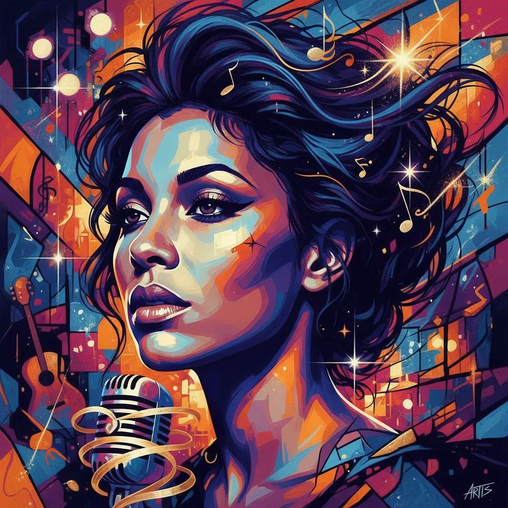 Artistic portrait of Vanity