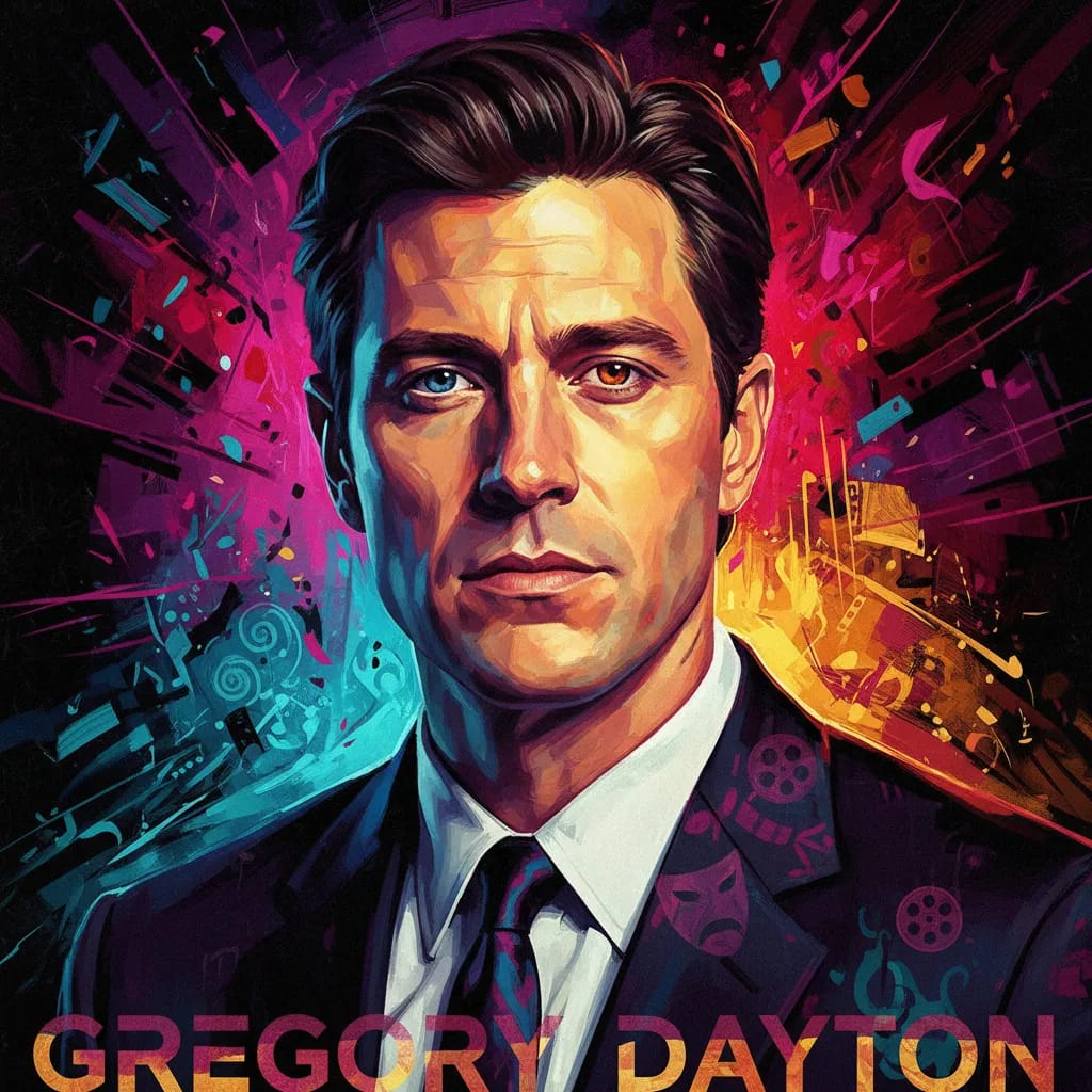 Artistic portrait of Gregory Dayton