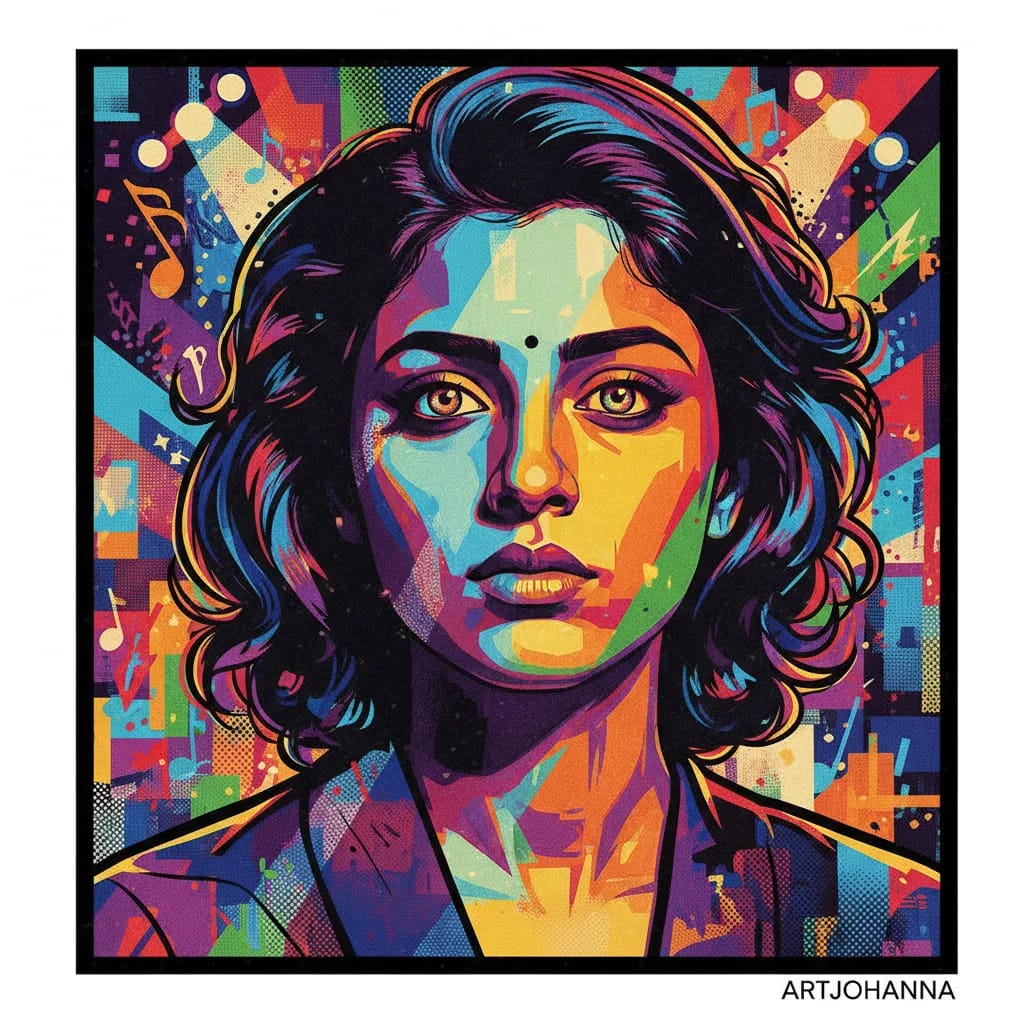Artistic portrait of Nita-Josée Hanna