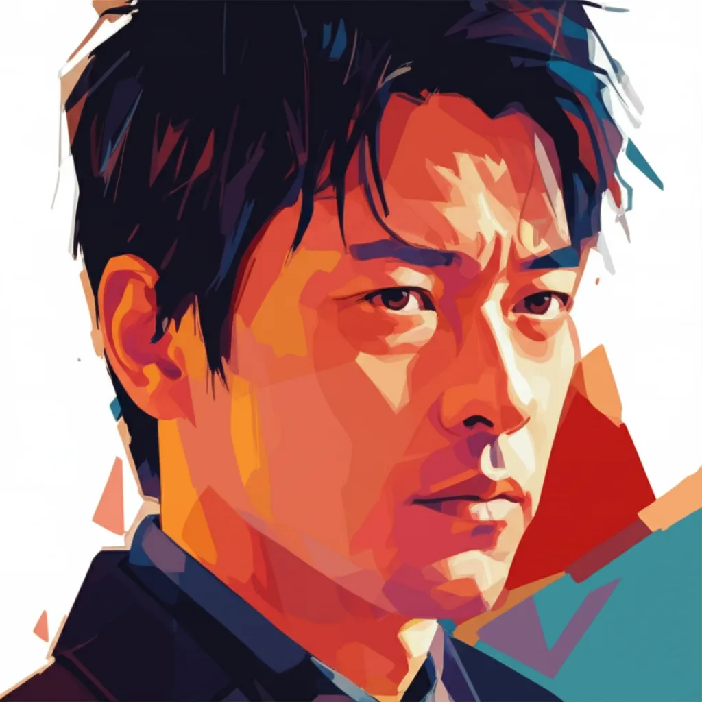 Artistic portrait of Takao Osawa