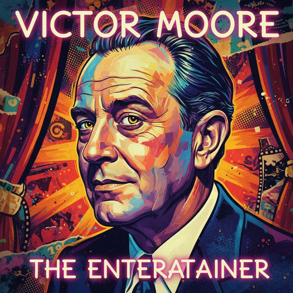 Artistic portrait of Victor Moore
