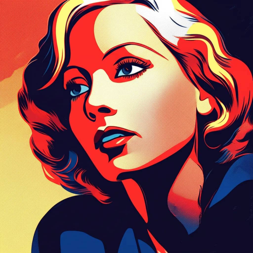 Portrait of Carole Lombard