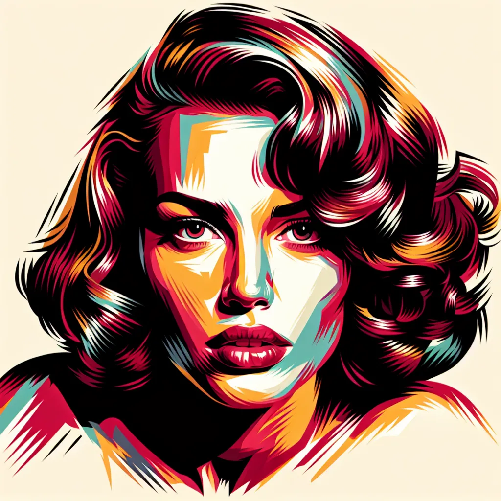 Artistic portrait of Odette Annable
