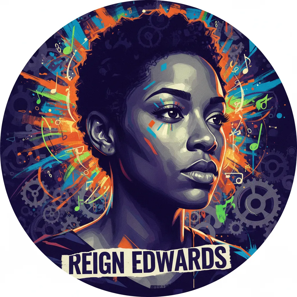 Artistic portrait of Reign Edwards