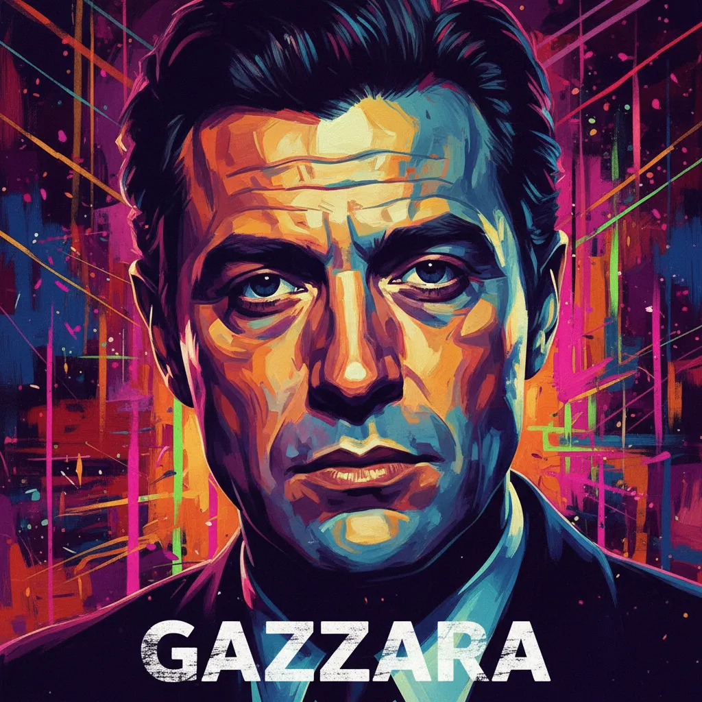 Artistic portrait of Ben Gazzara