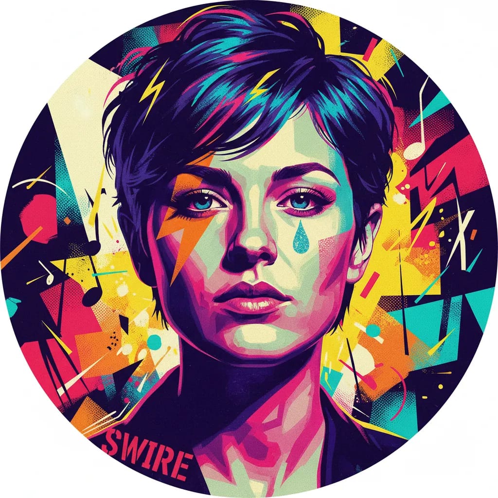 Artistic portrait of Sarah Swire