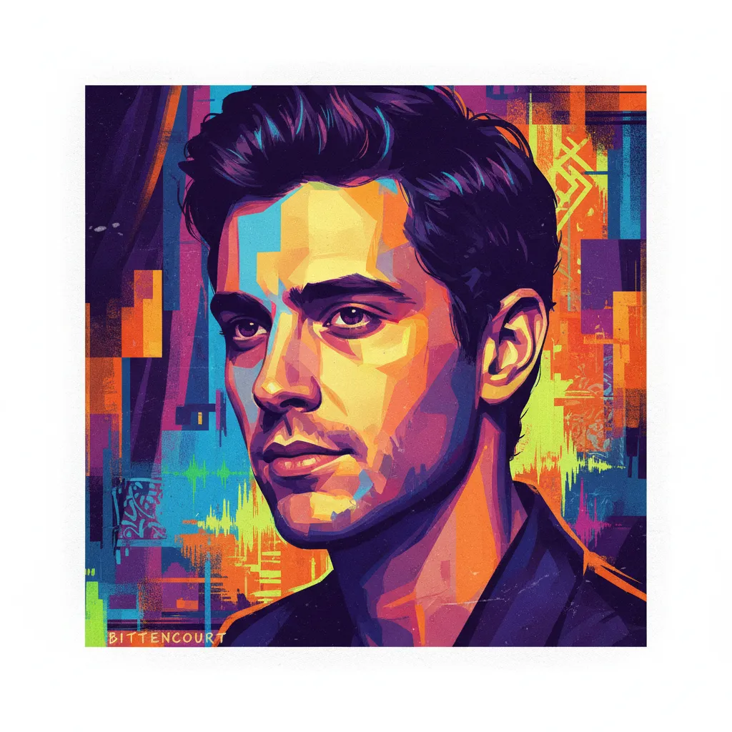 Artistic portrait of Evan Bittencourt