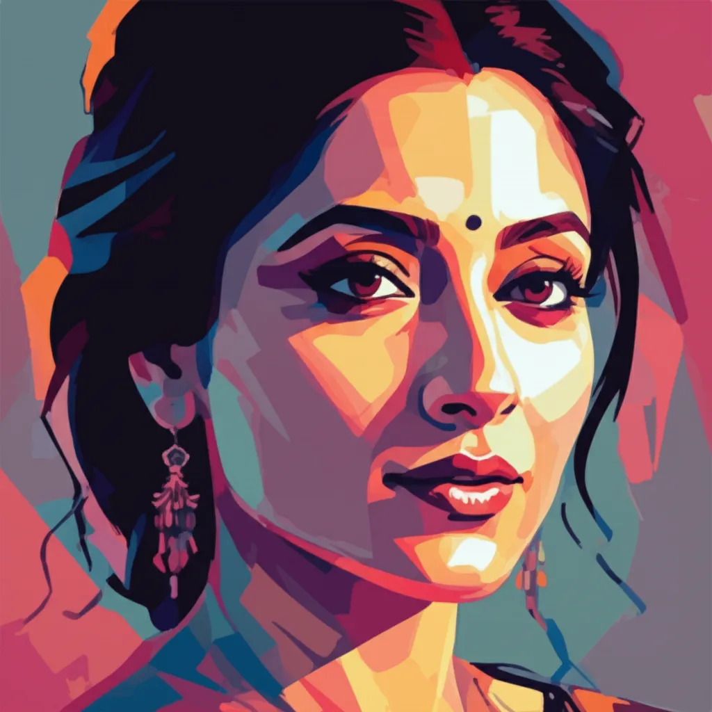 Artistic portrait of Sakshi Tanwar