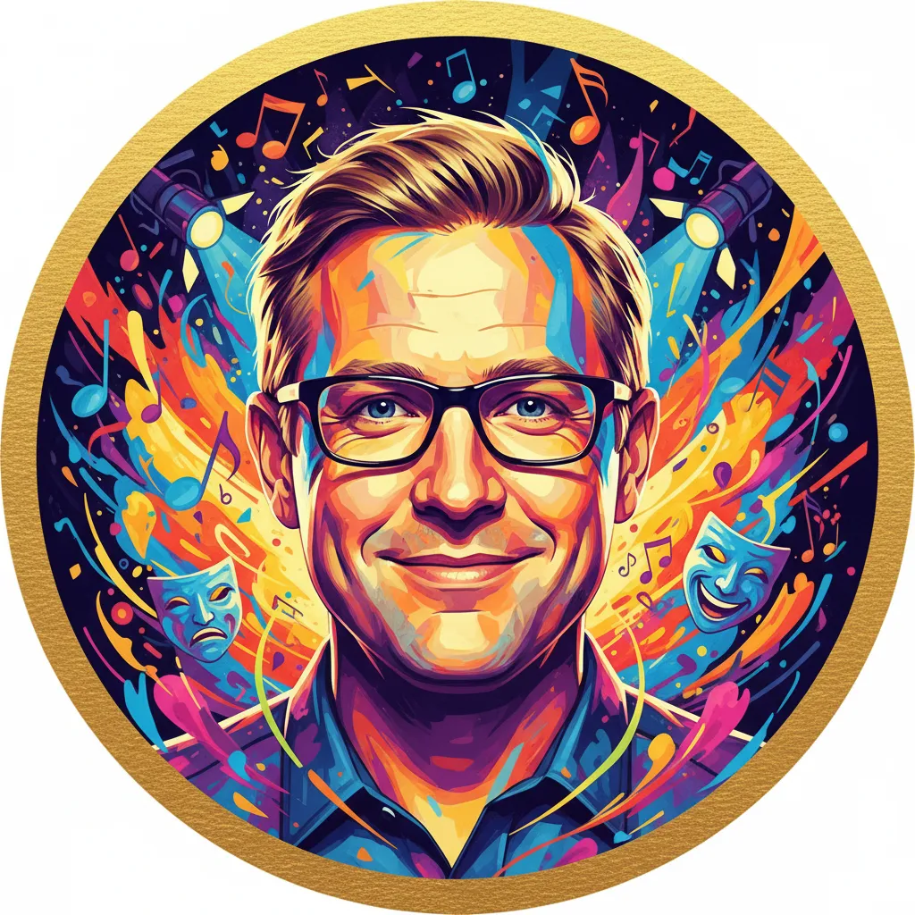 Artistic portrait of Jack McBrayer