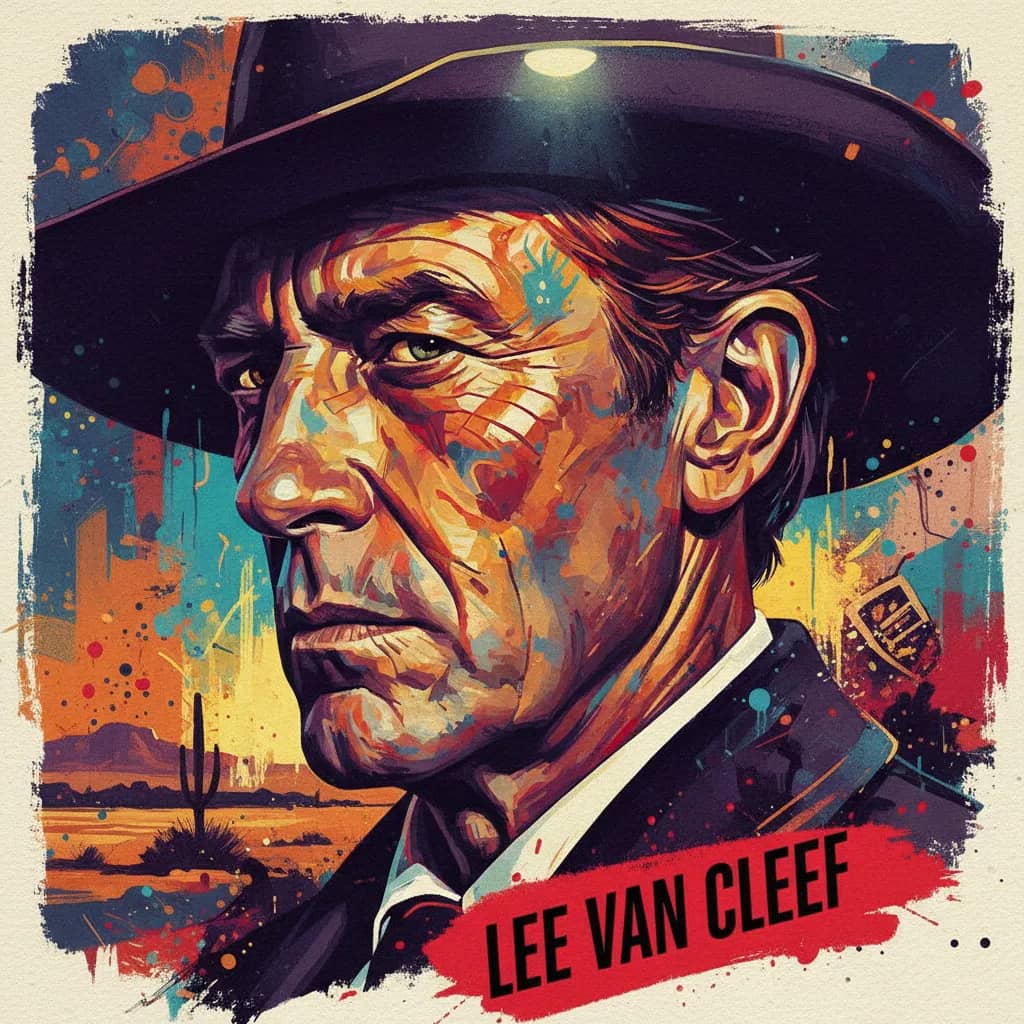 Portrait of Lee Van Cleef