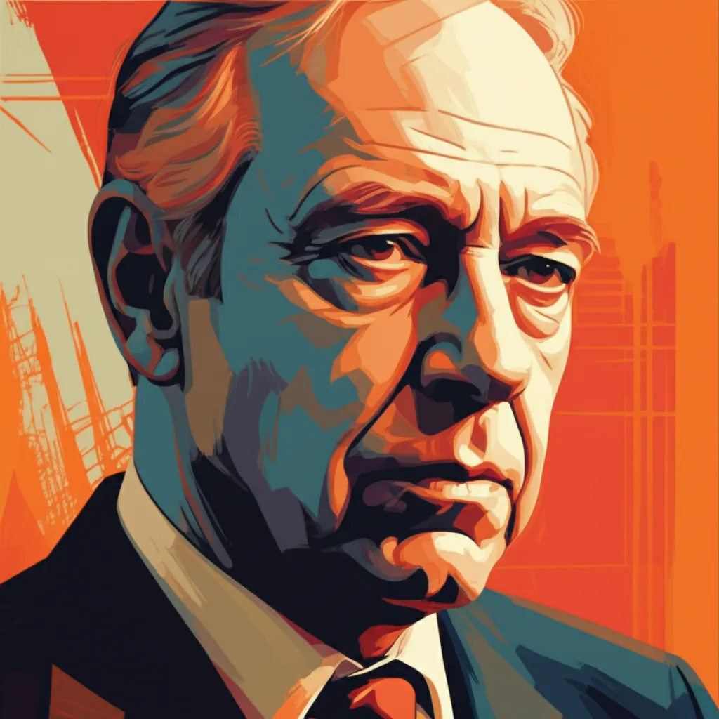 Artistic portrait of Larry John Meyers