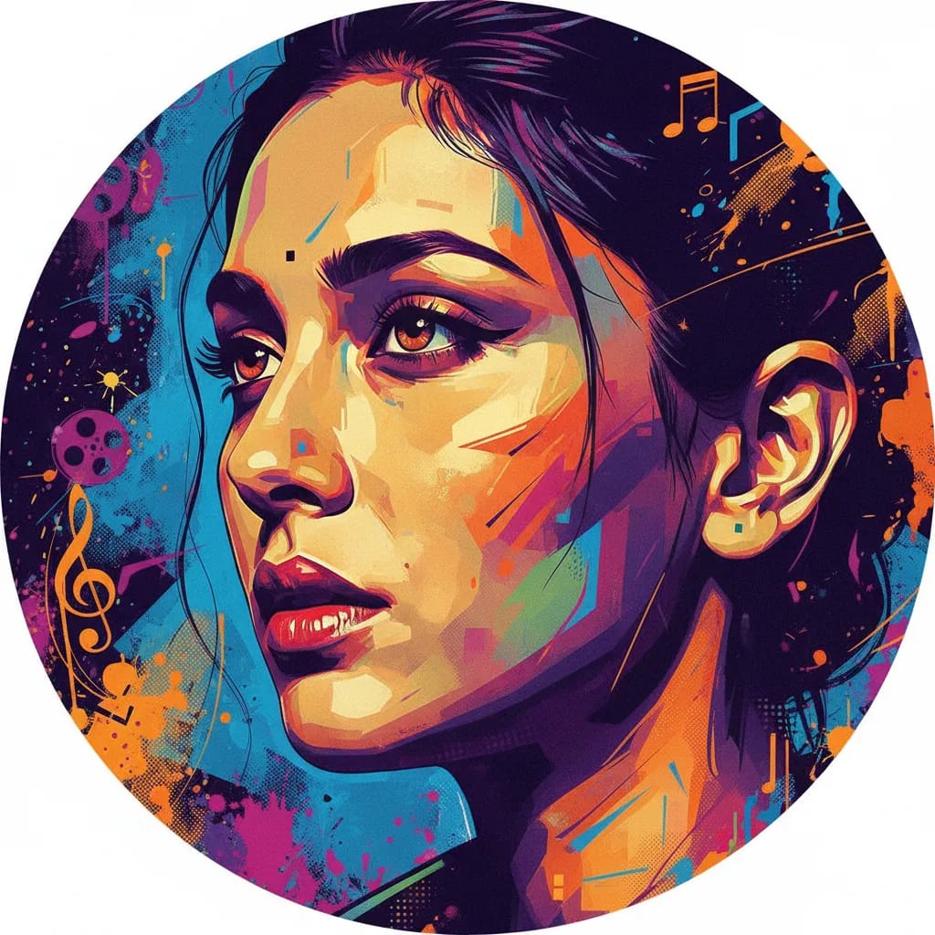 Artistic portrait of Yami Gautam