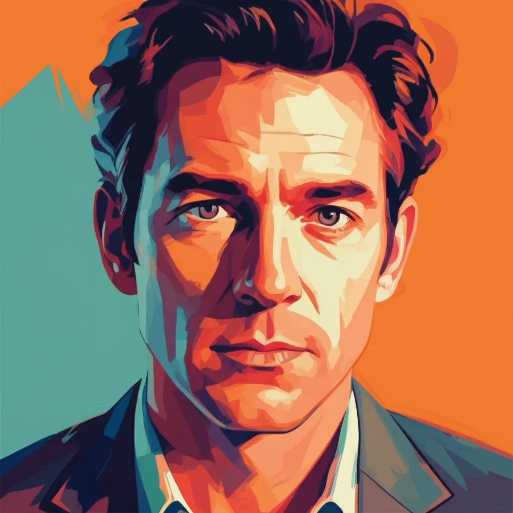 Artistic portrait of Andrew Philpot