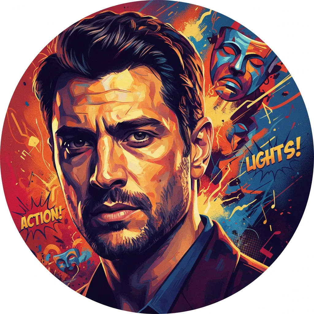 Artistic portrait of Deniz Akdeniz