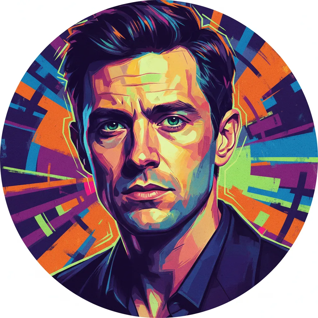 Artistic portrait of Noah Taylor