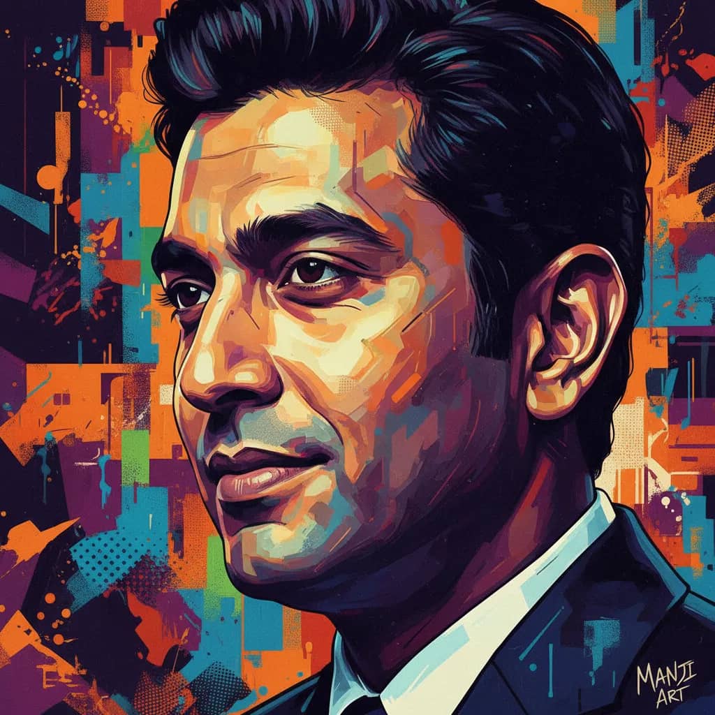 Portrait of Rizwan Manji