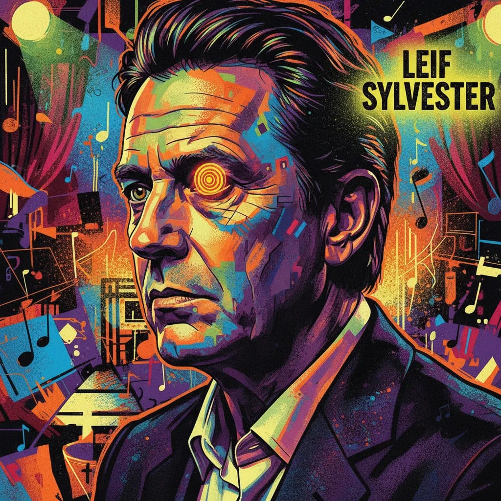 Artistic portrait of Leif Sylvester