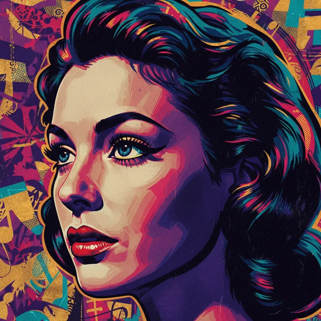 Portrait of Faith Domergue