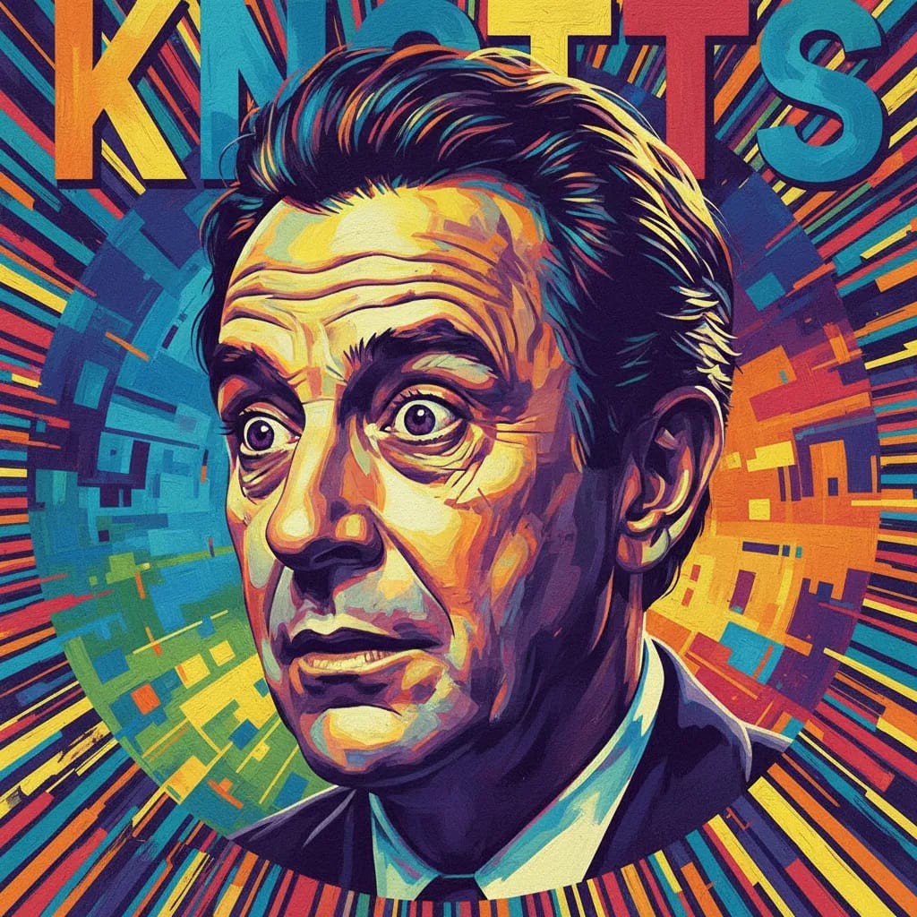 Artistic portrait of Don Knotts