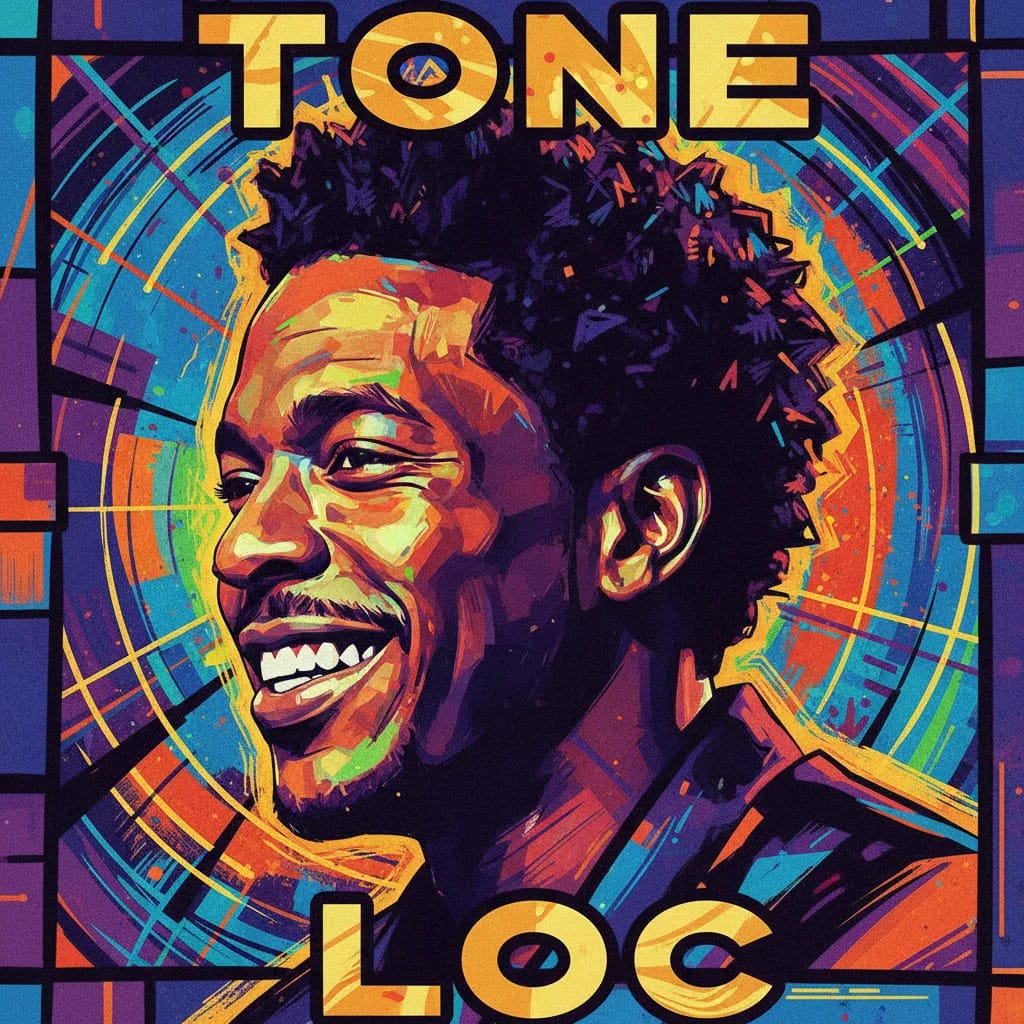 Artistic portrait of Tone Loc
