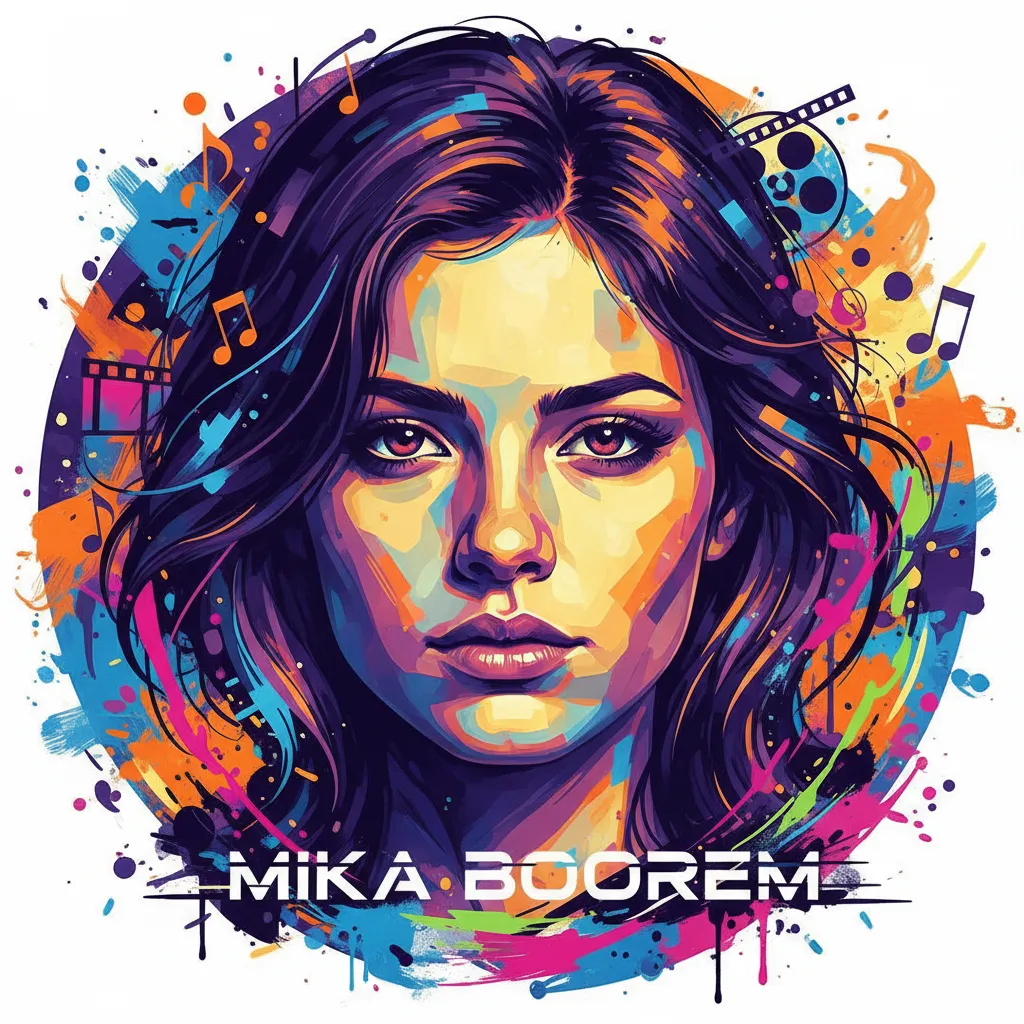 Artistic portrait of Mika Boorem