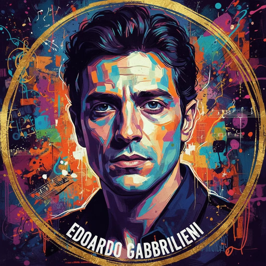 Portrait of Edoardo Gabbriellini