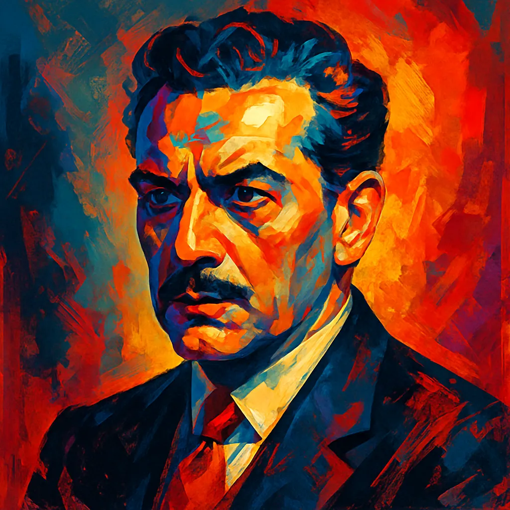 Artistic portrait of Enrique Rambal