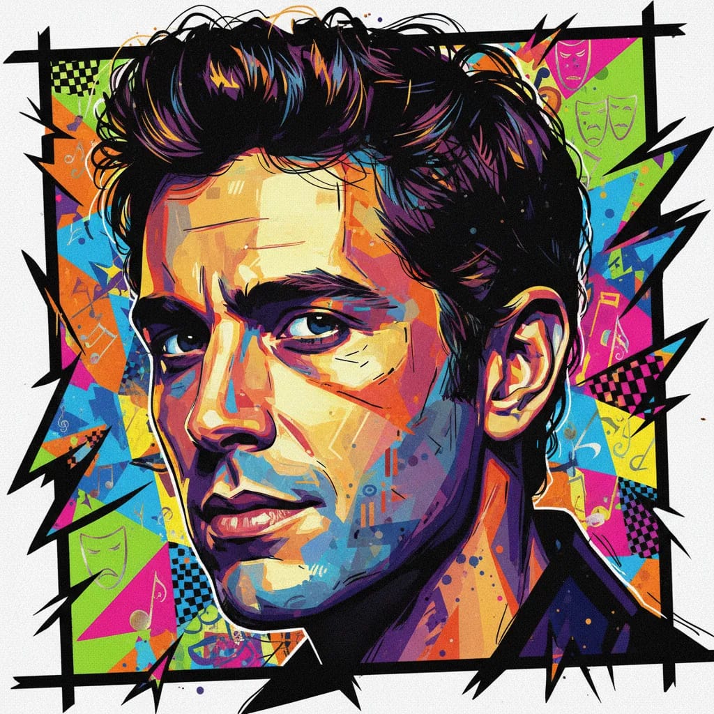 Artistic portrait of Nicholas Brown