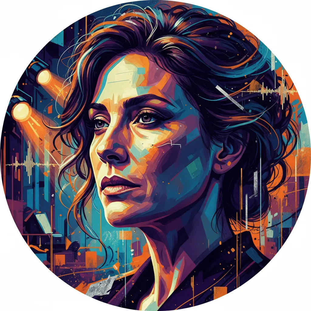 Artistic portrait of Mercedes Morán