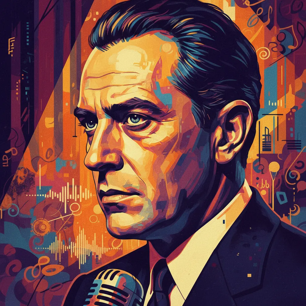 Artistic portrait of Jean Debucourt