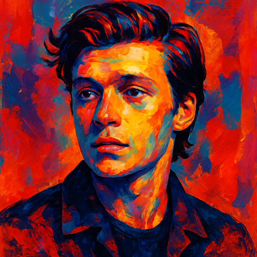 Artistic portrait of Nick Robinson