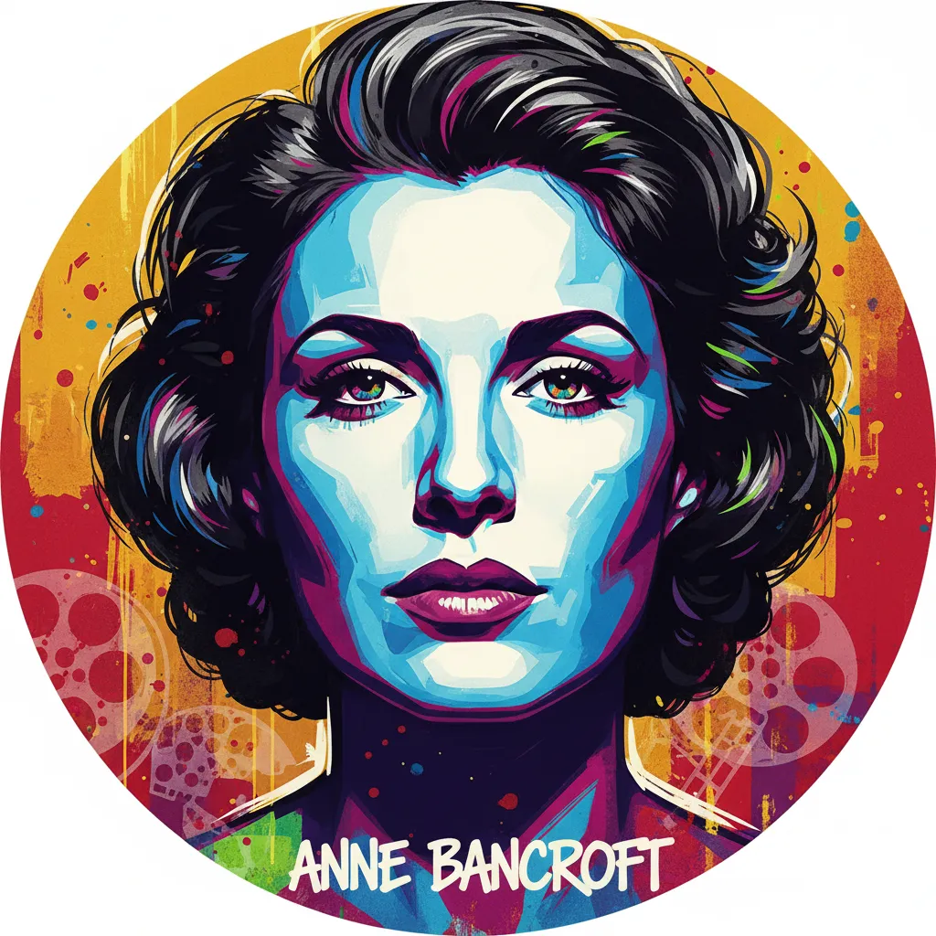 Artistic portrait of Anne Bancroft