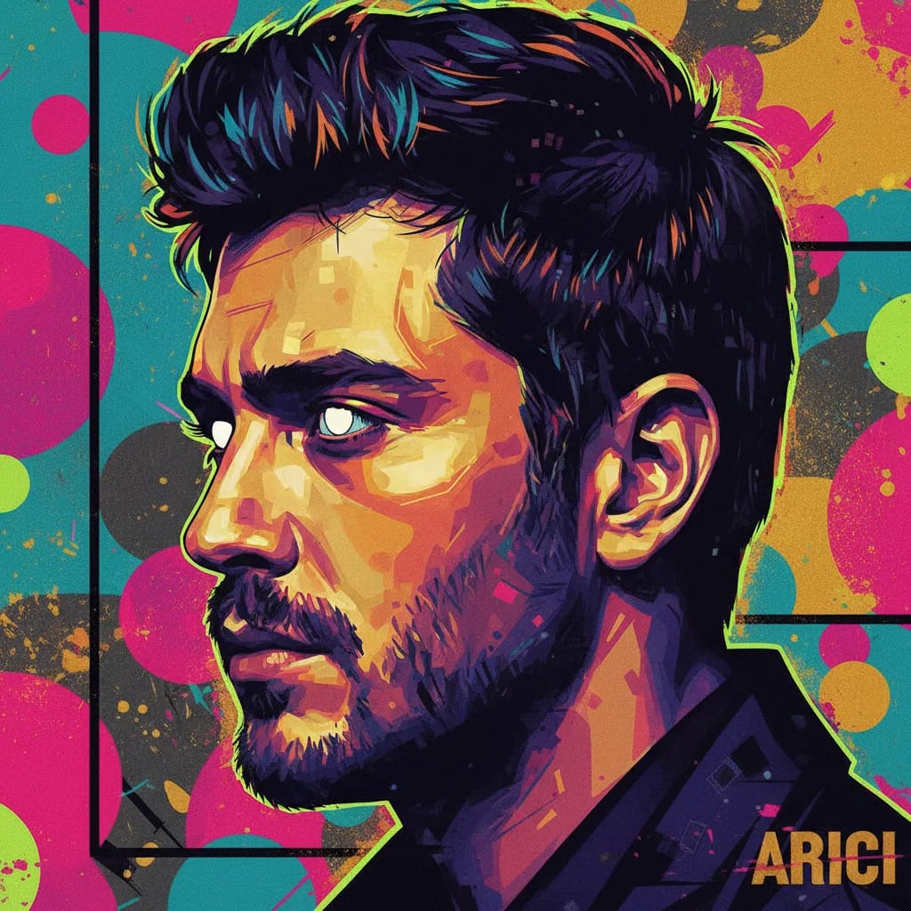 Artistic portrait of Ersin Arici