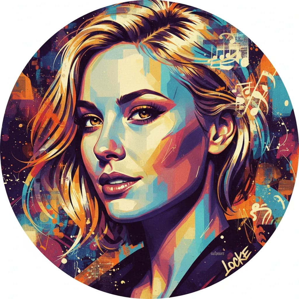 Artistic portrait of Spencer Locke