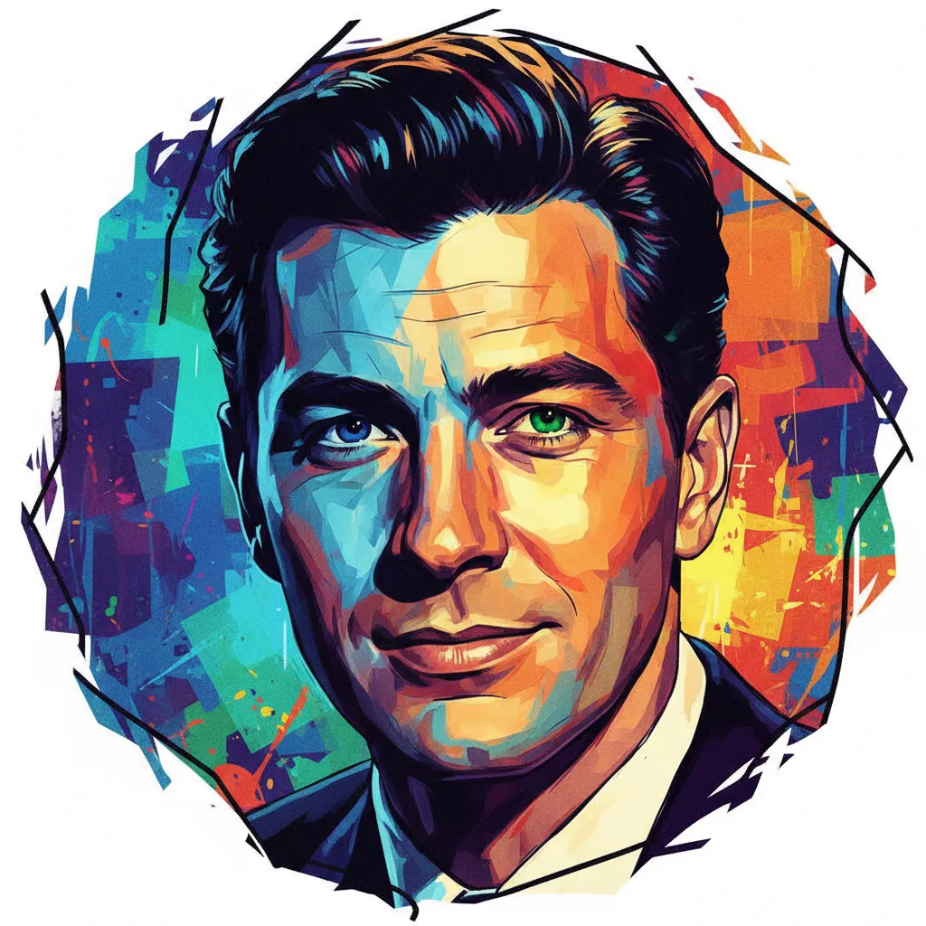 Artistic portrait of Michael Callan