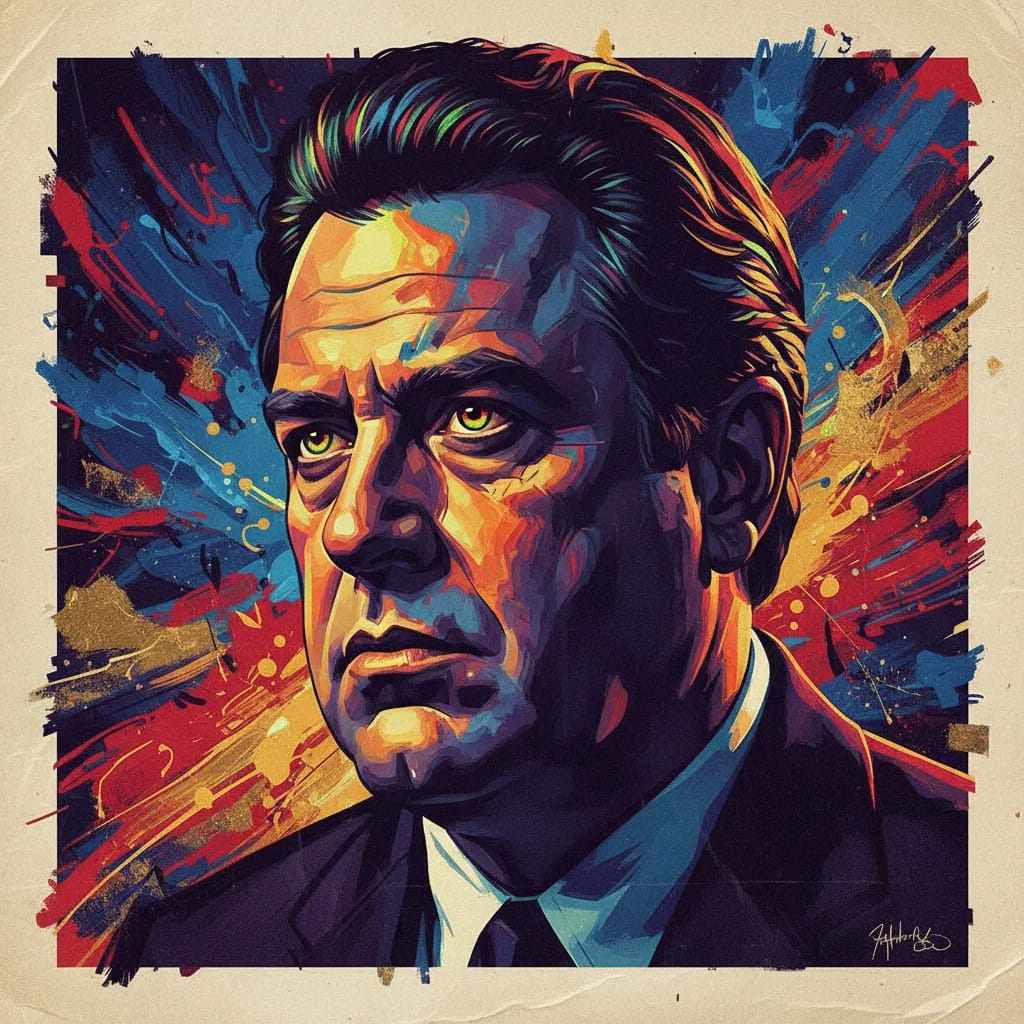 Artistic portrait of Maury Chaykin