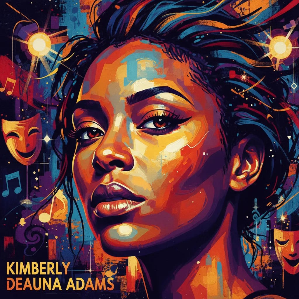Artistic portrait of Kimberly Deauna Adams