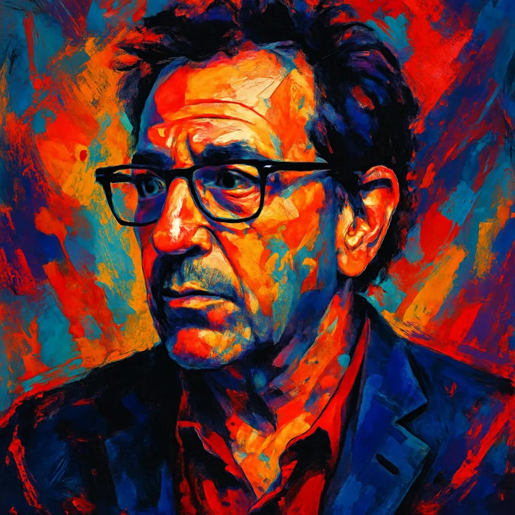 Artistic portrait of Mike Binder