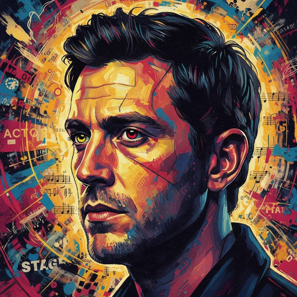 Artistic portrait of Justin Salinger