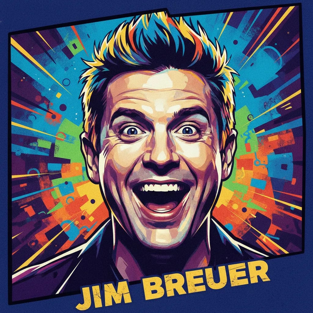 Artistic portrait of Jim Breuer