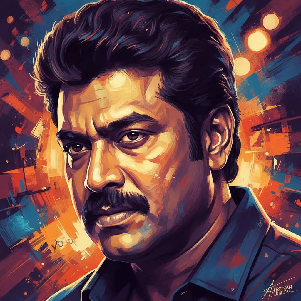 Portrait of Sathyaraj