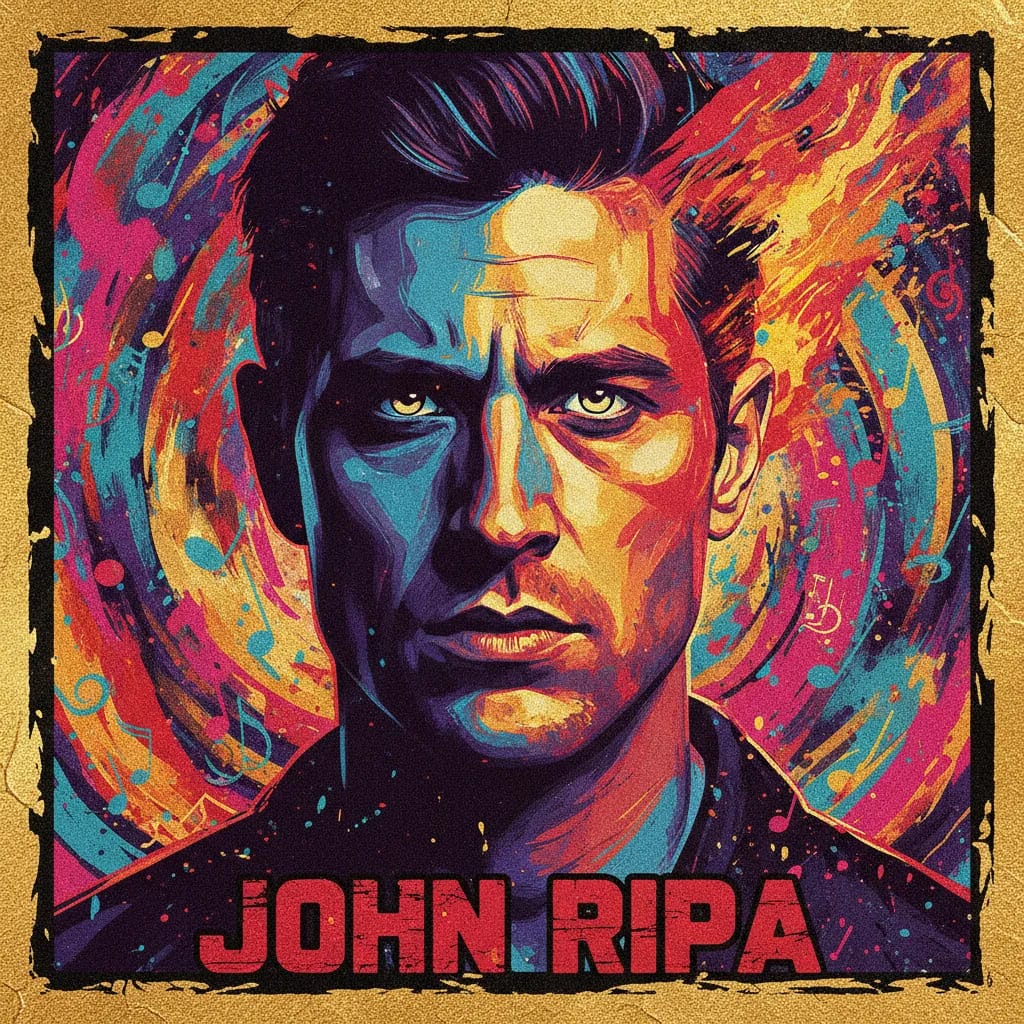 Artistic portrait of John Ripa