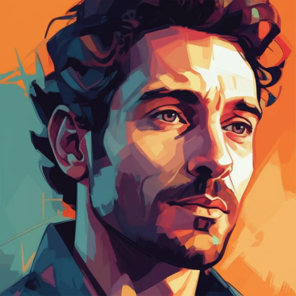 Artistic portrait of Adel Bencherif