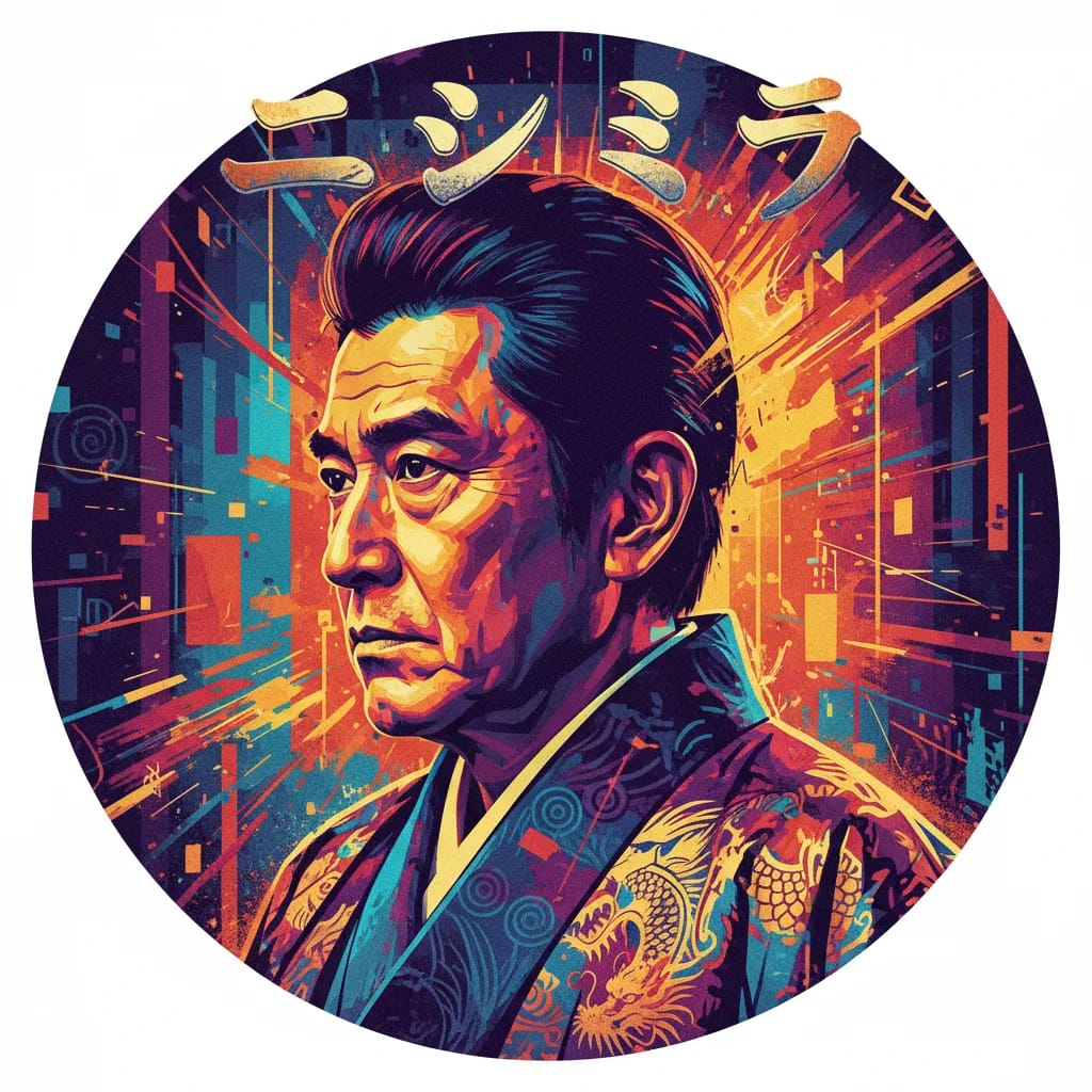 Artistic portrait of Masahiko Nishimura