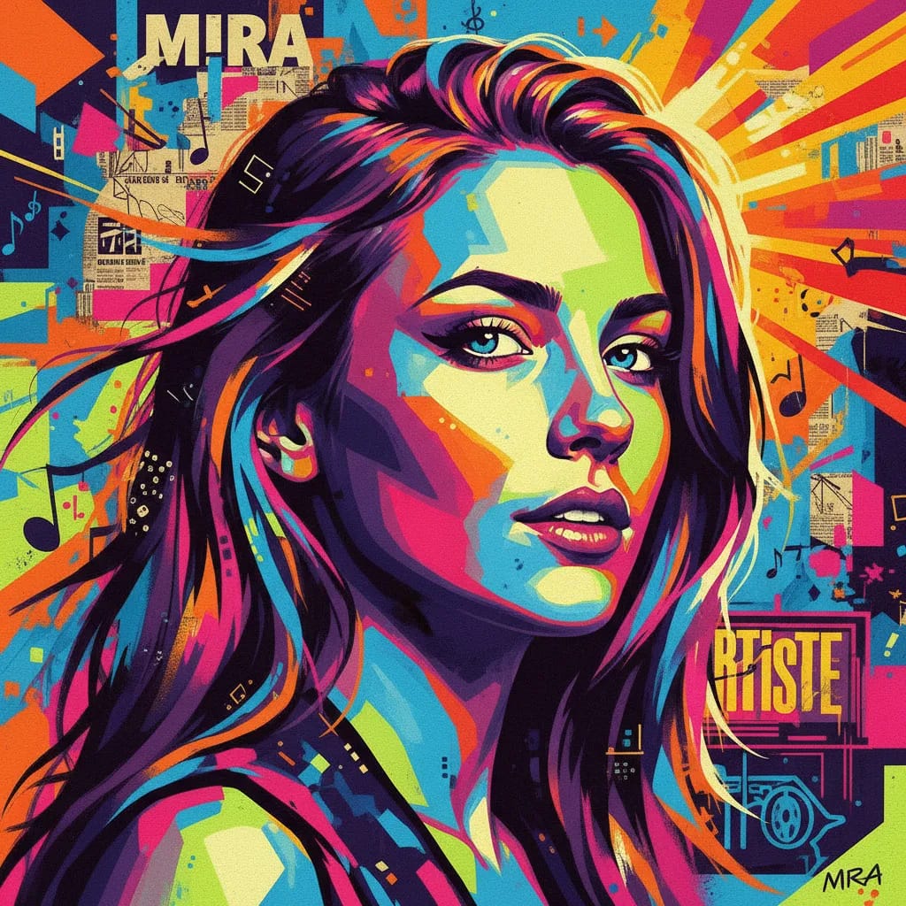 Artistic portrait of Mira Barkhammar