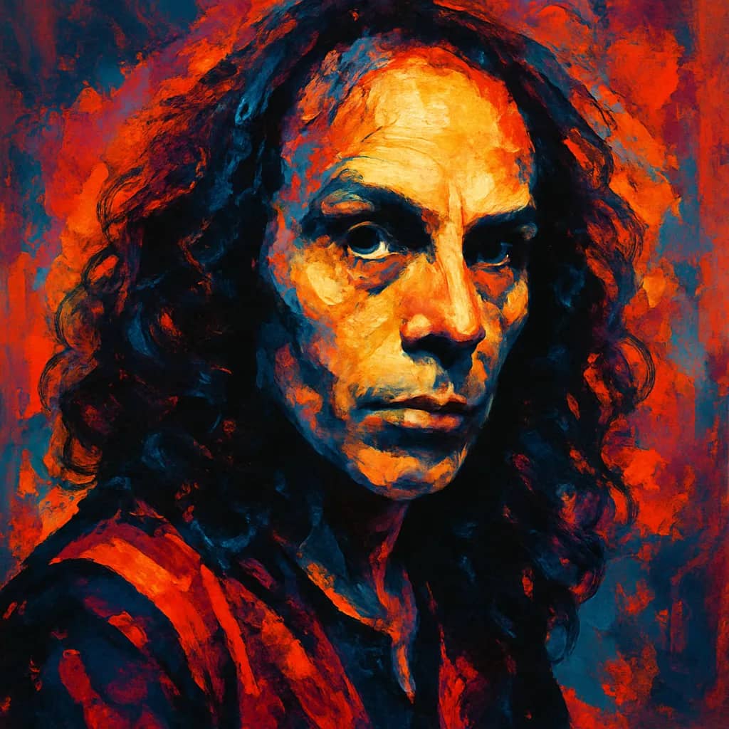 Portrait of Ronnie James Dio